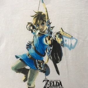 Zelda baseball T-shirt 3/4 sleeves- 100% cotton